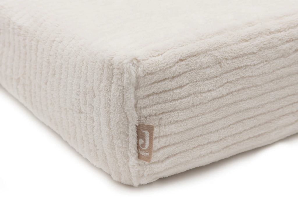 Wickelauflagenbezug 50x70cm Cloudy Rib - Oatmeal
