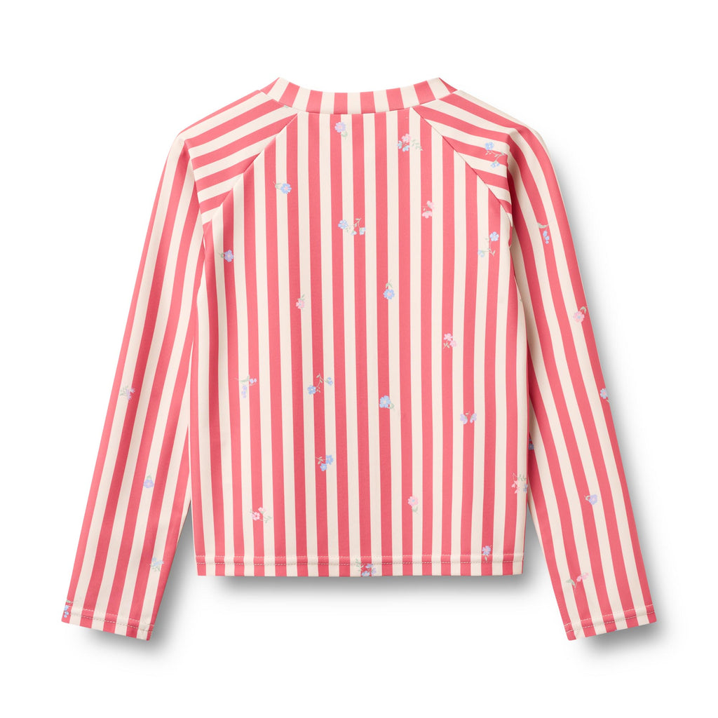 Swim T-shirt L/S Zip Ada