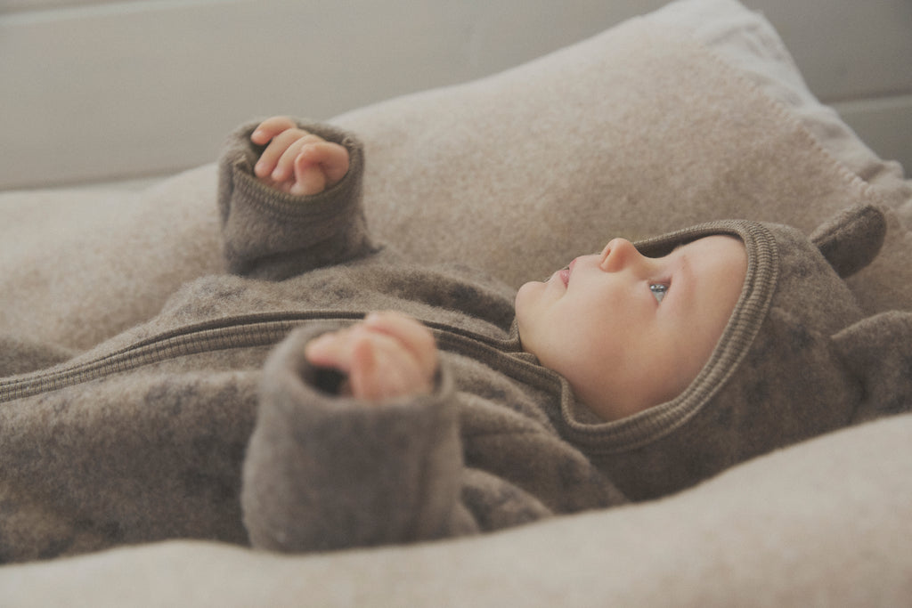Pram Suit Wool Fleece