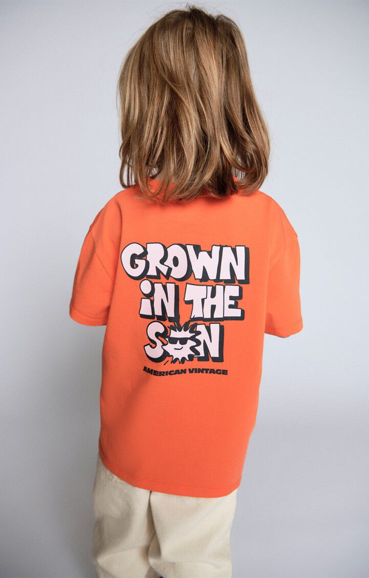 T-SHIRT DROIT MC COL ROND IMPRIME