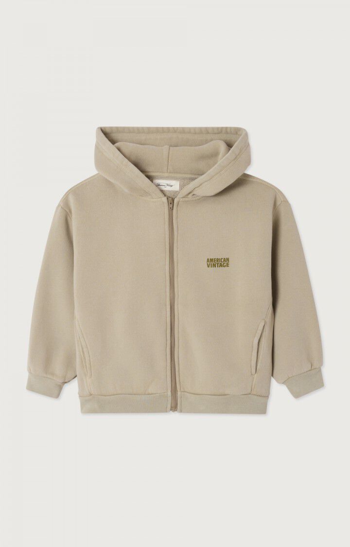 SWEAT ZIPPE ML CAPUCHE