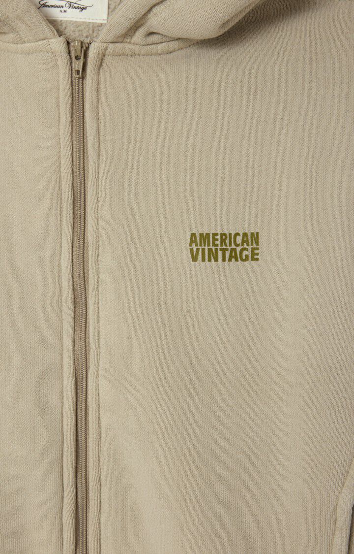 SWEAT ZIPPE ML CAPUCHE