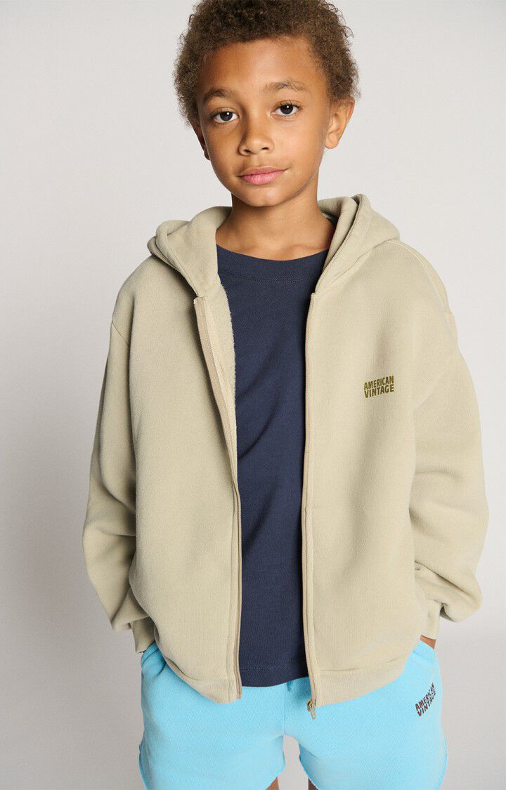 SWEAT ZIPPE ML CAPUCHE