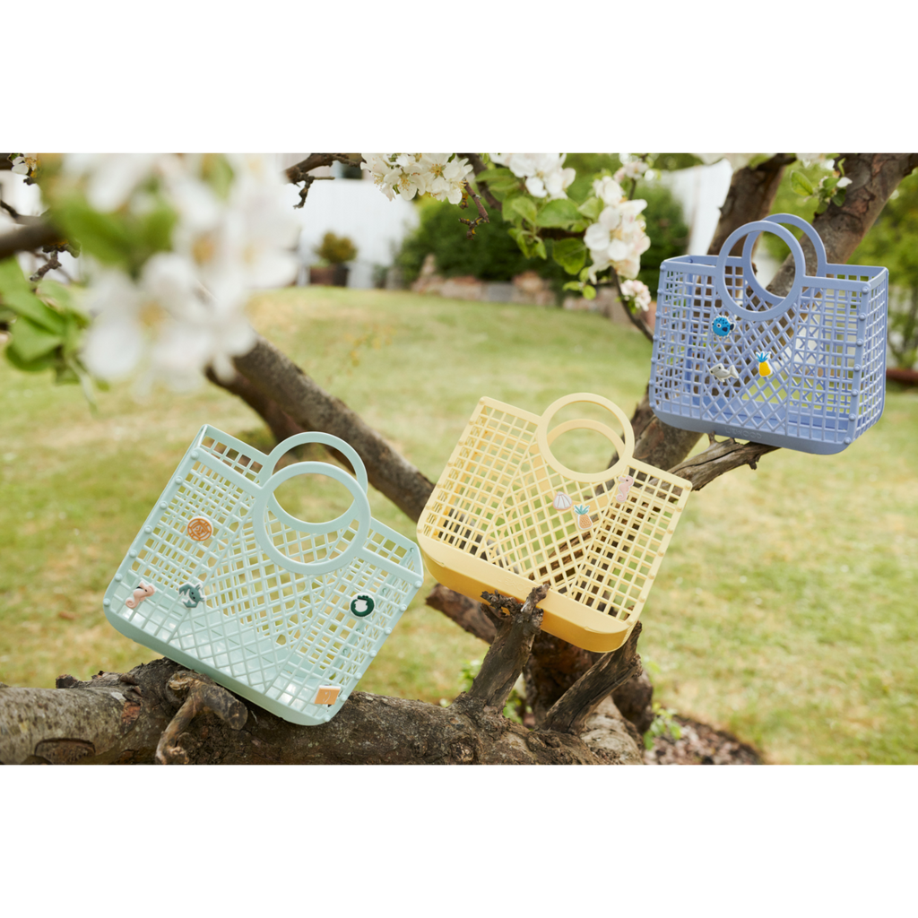 Samantha Basket With Charms