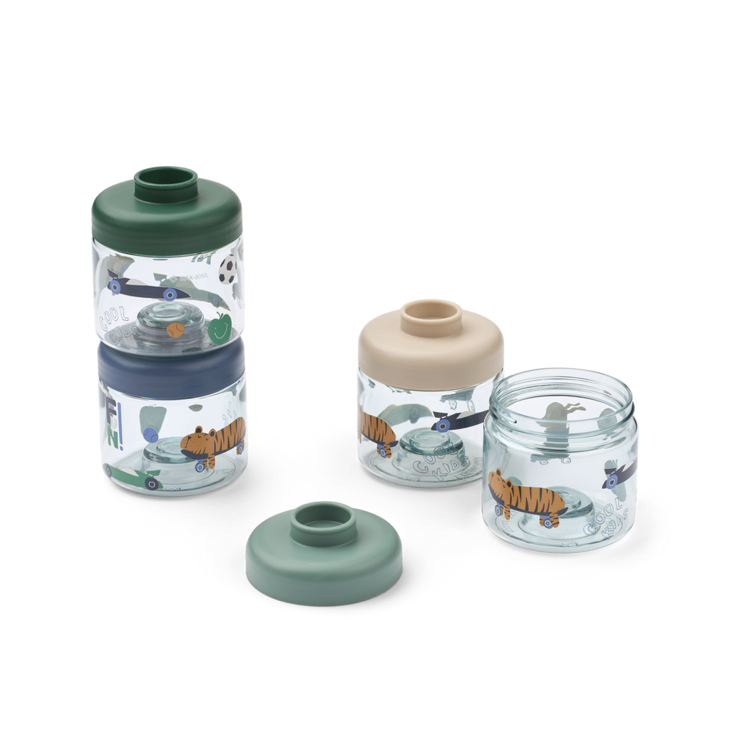 Dominique Food Tritan Boxes 100 ml 4-Pack