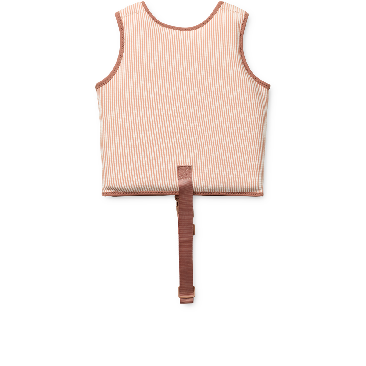Dove Seersucker Swim Vest