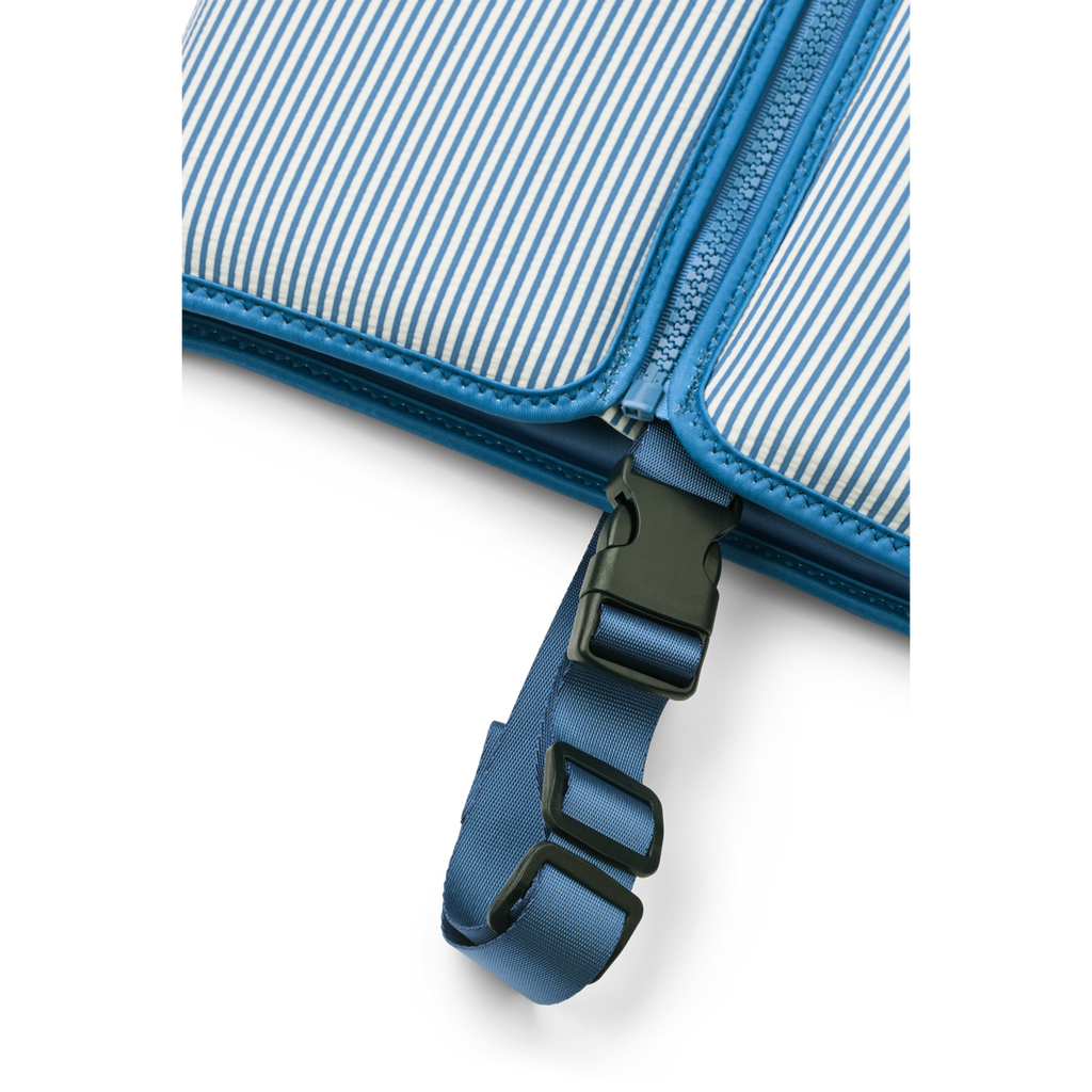 Dove Seersucker Swim Vest