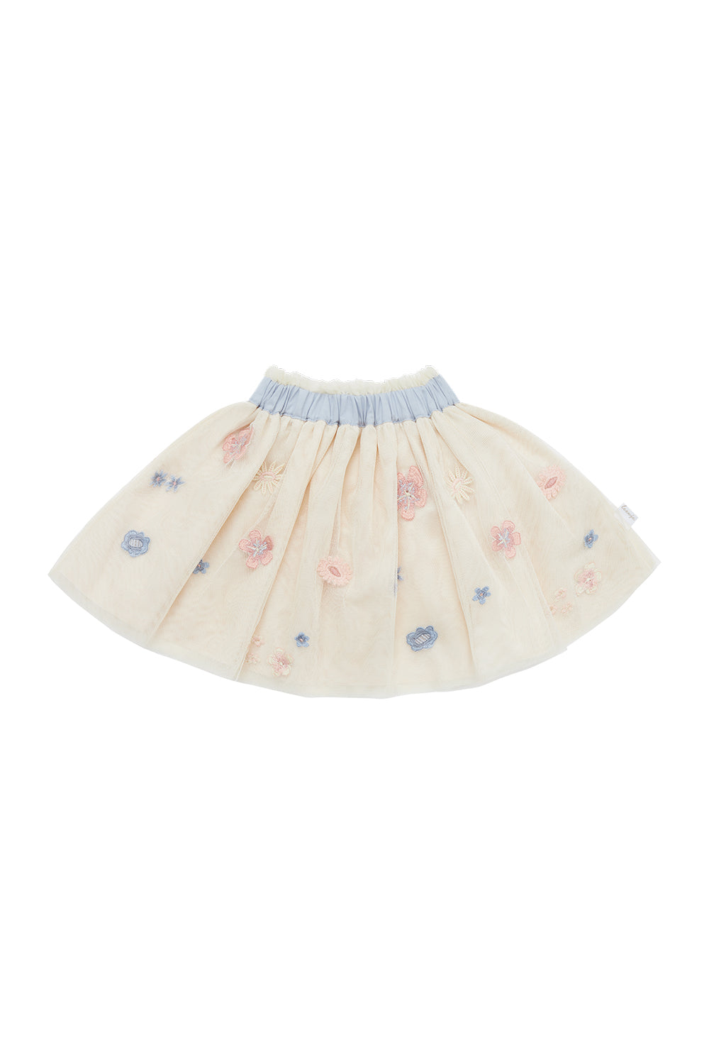Tulle Skirt with flower application