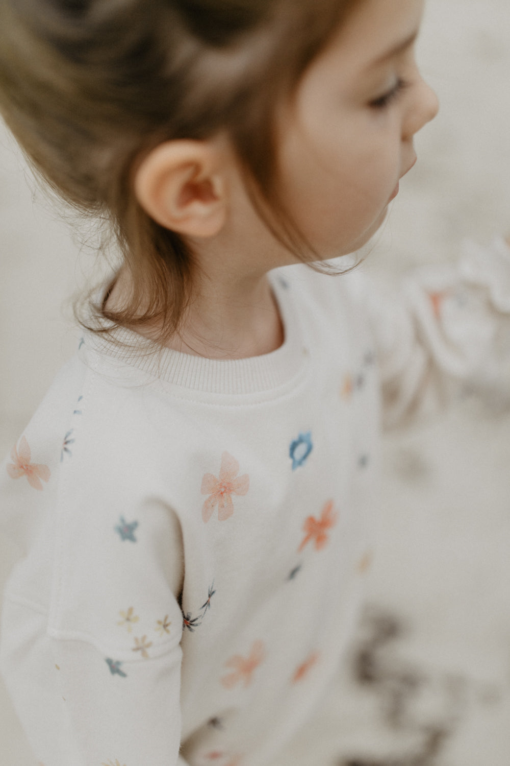 Sweater with frill detail