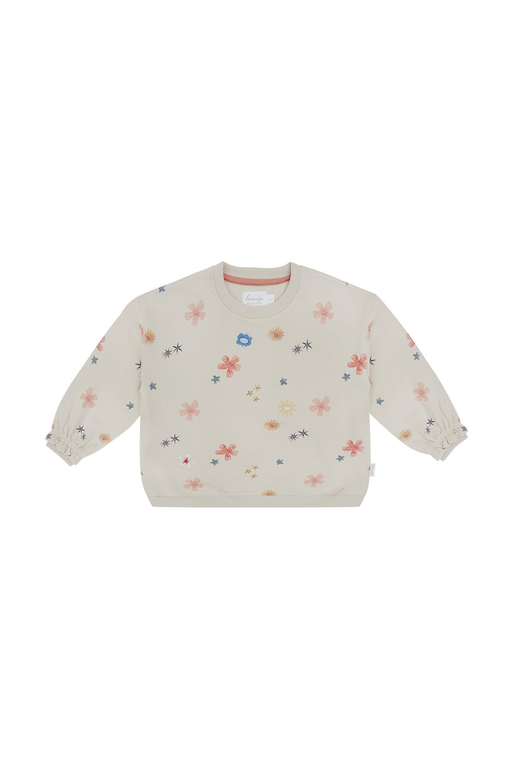 Sweater with frill detail