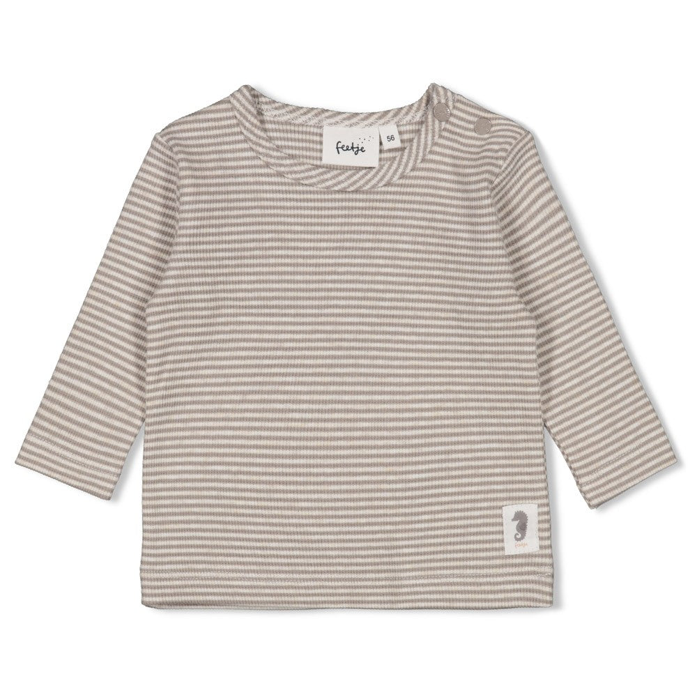Longsleeve rib met streep - Sea Sweeties