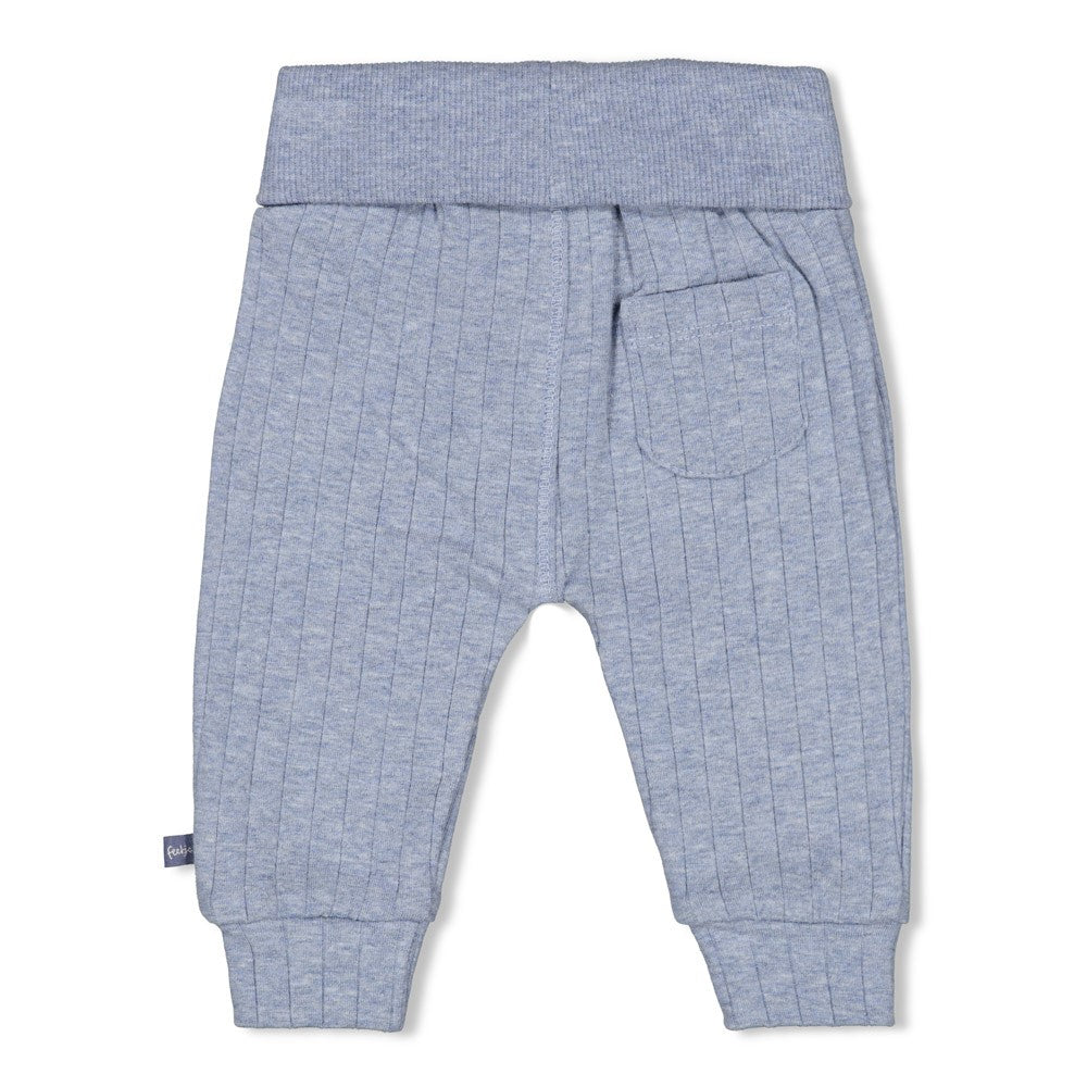 Broek rib - Blue Ocean