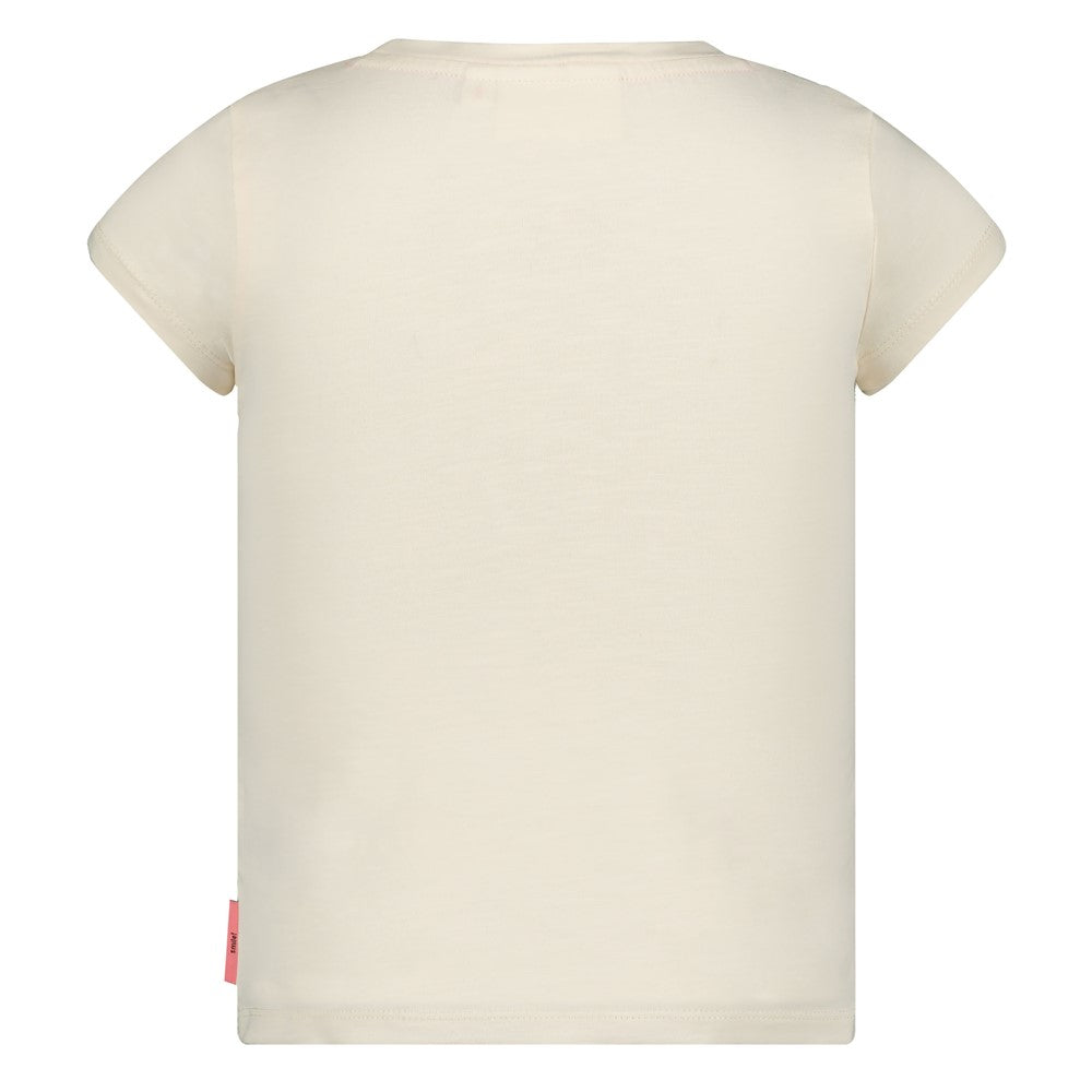 T-shirt met crochet zakje - Salsa Sunset