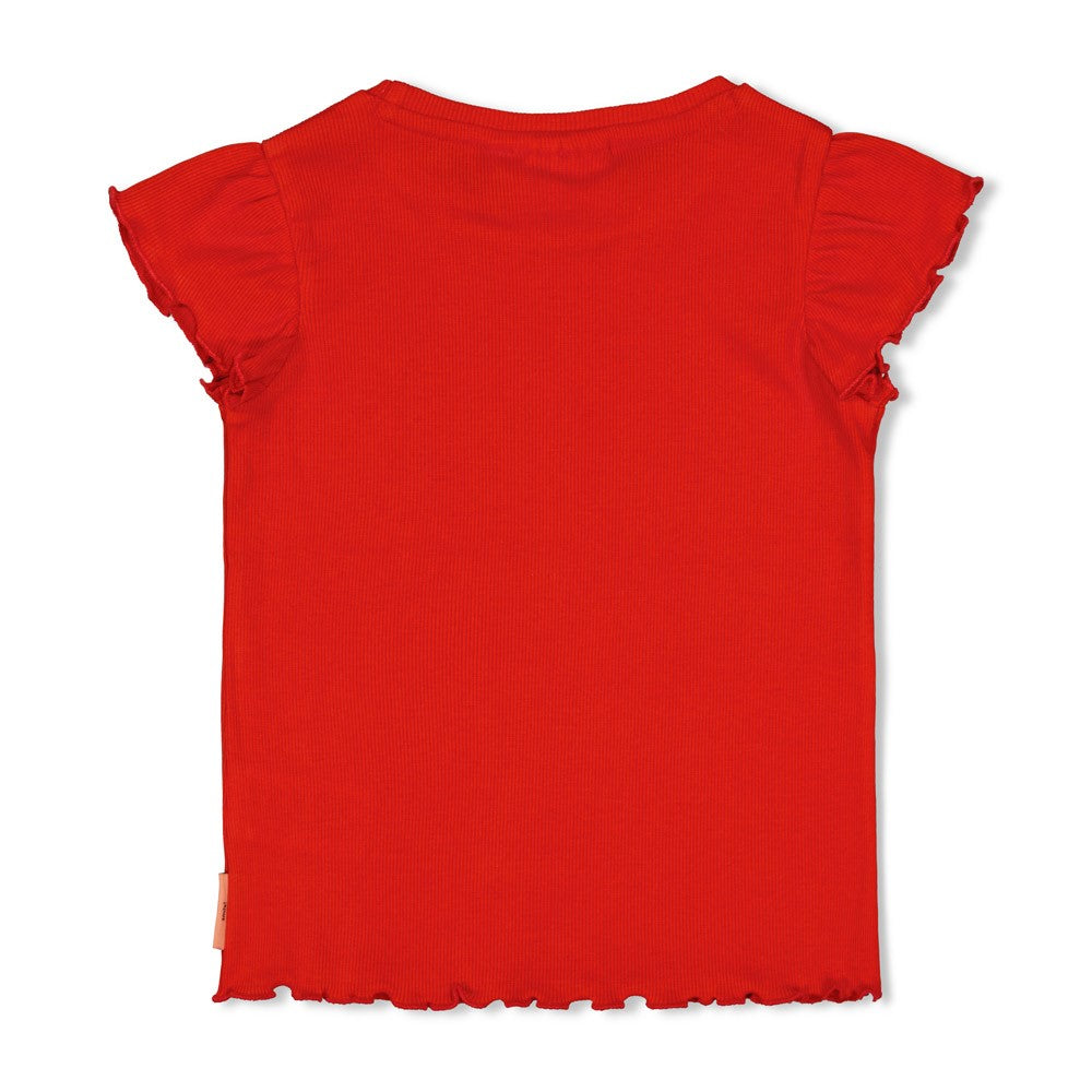 T-shirt rib - Salsa Sunset