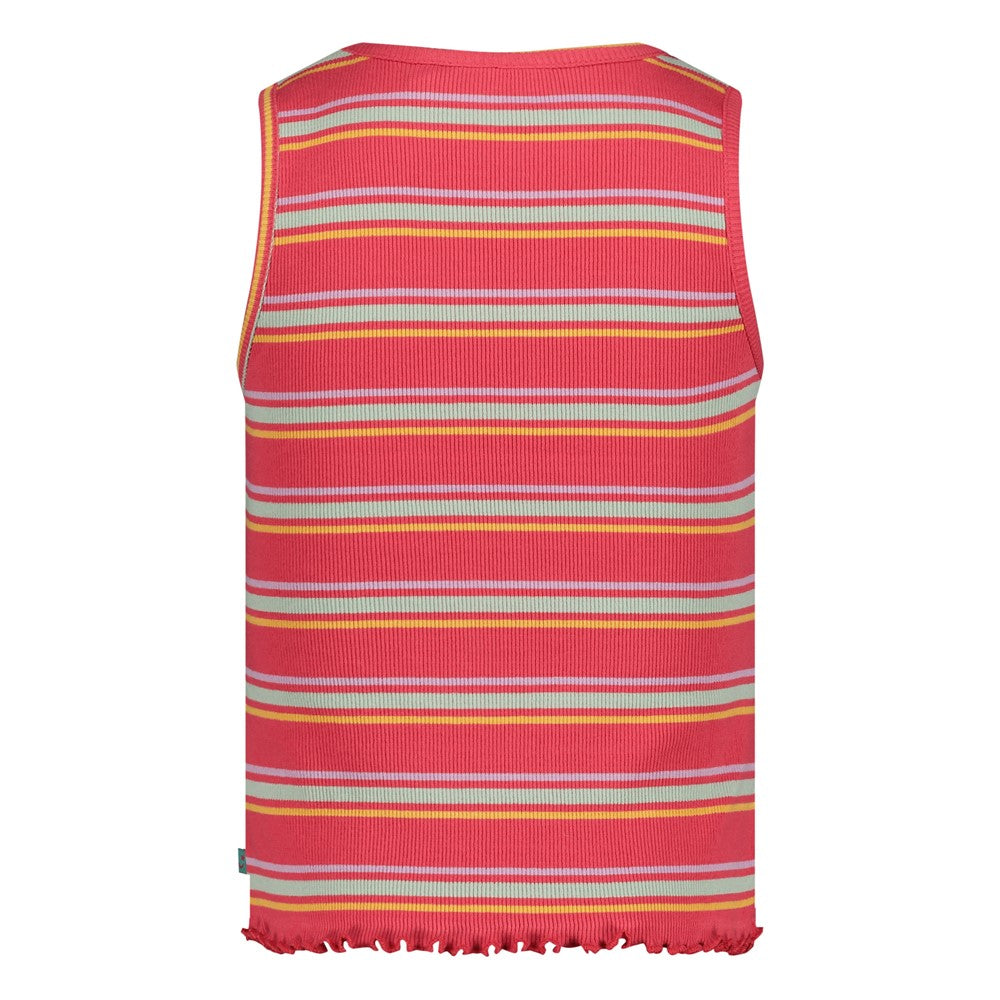 Singlet rib met streep - Lazy Lagoon