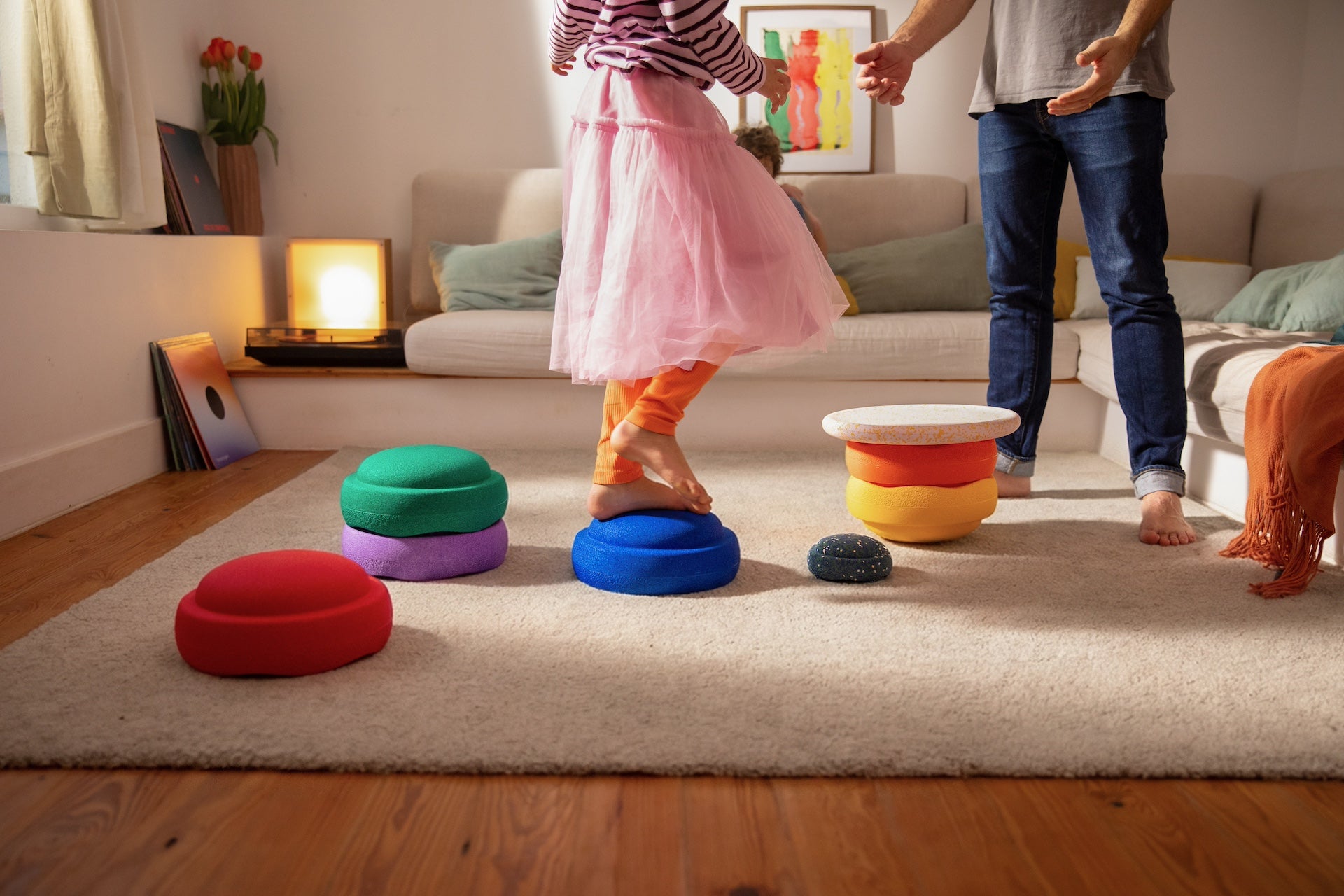 Stapelstein Spring Aktion Rainbow Set