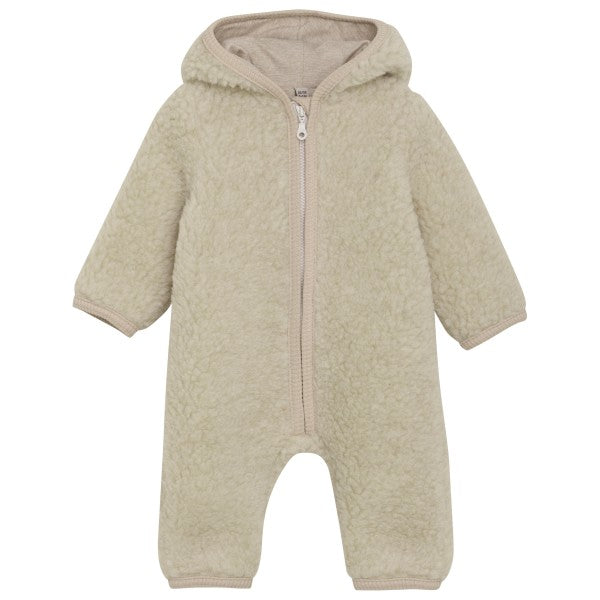 Pram Suit Wool Teddy w. Lin.