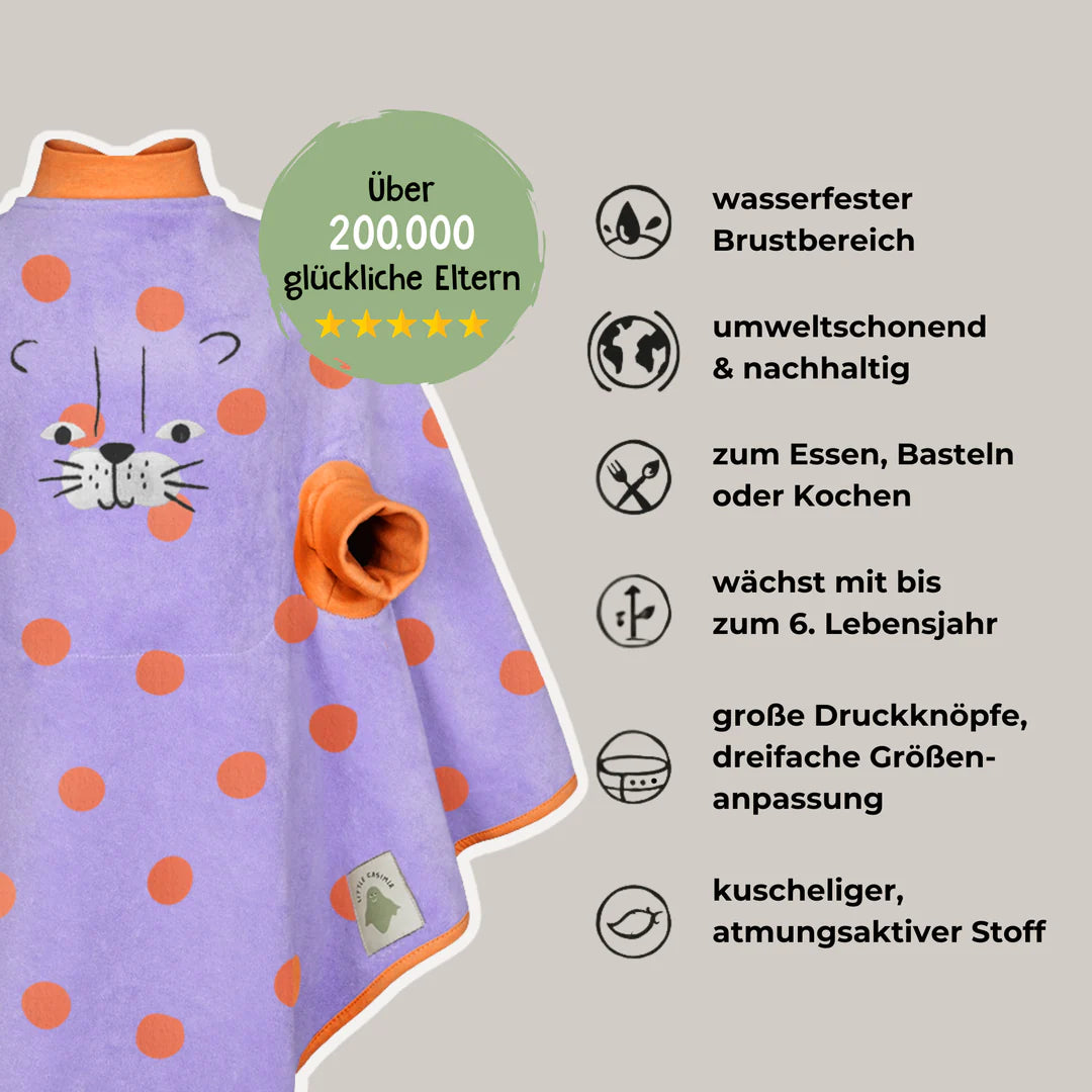 Lätzchen Boo Frottee Waterproof
